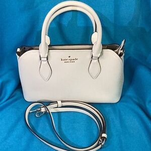Kate Spade  Darcy White Satchel/ Crossbody